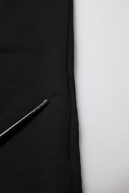 Dolce & Gabbana Black DG Logo Cotton Jogger Sweatpants Pants