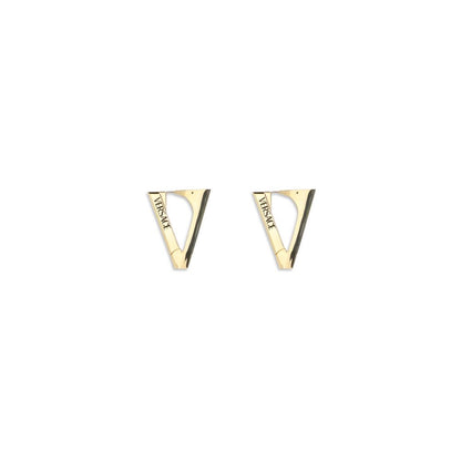 Versace Gold Metal Earrings