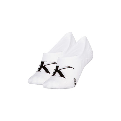 Calvin Klein Jeans White Cotton Socks