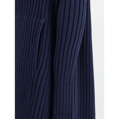Balenciaga Blue Polyester Full-Length Jacket