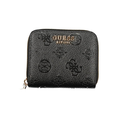 Guess Jeans Nero Poliuretano Women Wallet