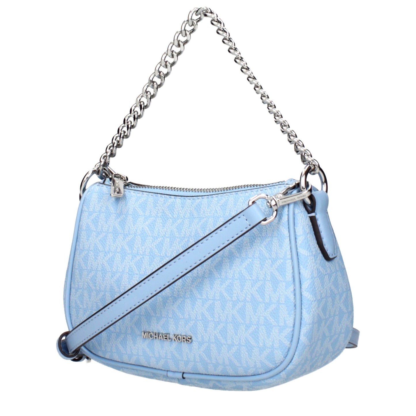 Michael Kors Light Blue Fabric Handbag