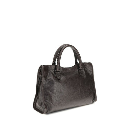 Balenciaga Brown Calf Leather Bos Taurus Shoulder Bag