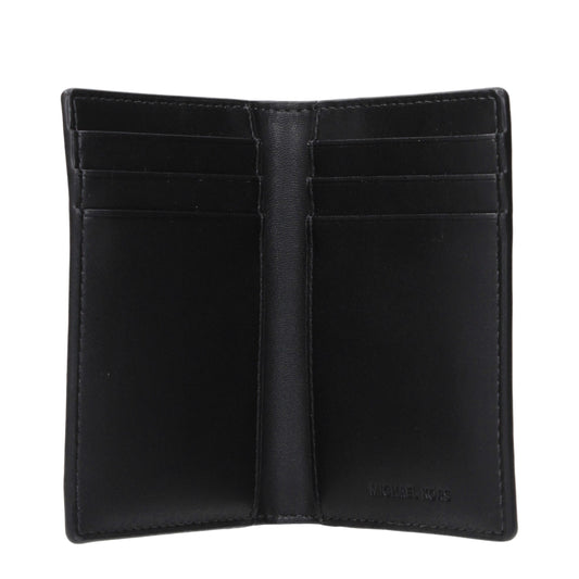 Michael Kors Black Fabric Cardholder