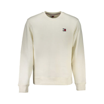Tommy Hilfiger White Cotton Sweatshirt