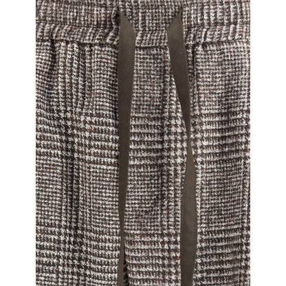 Dolce & Gabbana Multicolor Alpaca Vicugna Pacos Joggers (Workout Pants)