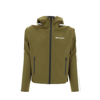 Palm Angels Green Polyethylene Shell Jacket