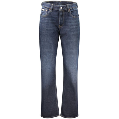 Calvin Klein Blue Cotton Jeans Denim