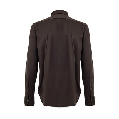 Tom Ford Brown Silk Shirt