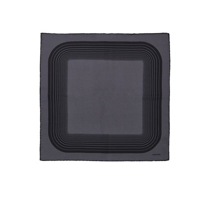 Tom Ford Gray Silk Pocket Square