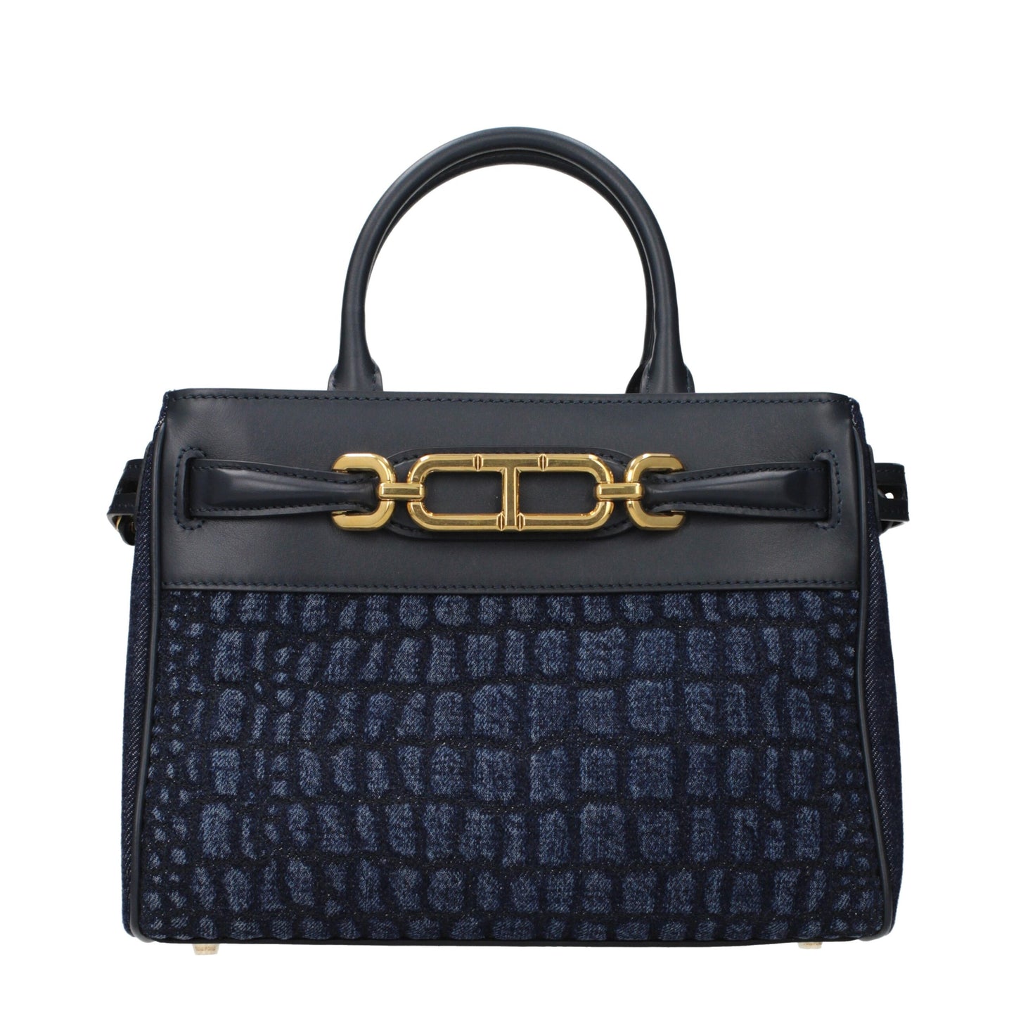 Tom Ford Blue Fabric Handbag