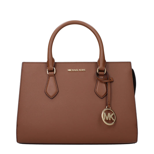 Michael Kors Brown Fabric Handbag