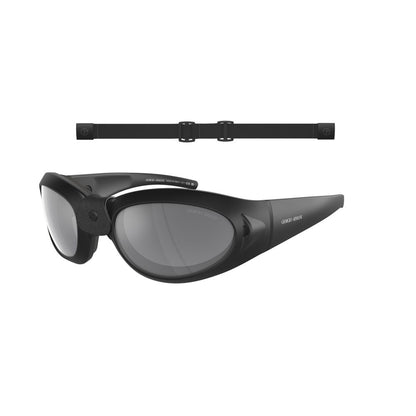 Giorgio Armani Black Acetate Sunglasses