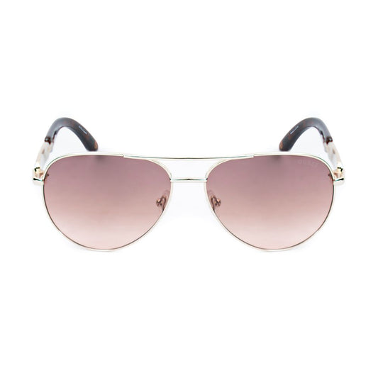 Guess Gold Metal Sunglasses