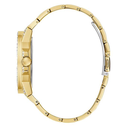 Guess Gold Stainless Steel Dress Watch