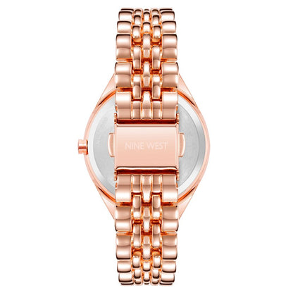 Nine West Multicolor Metal Dress Watch