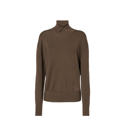 Burberry Brown Wool Sweatshirt
