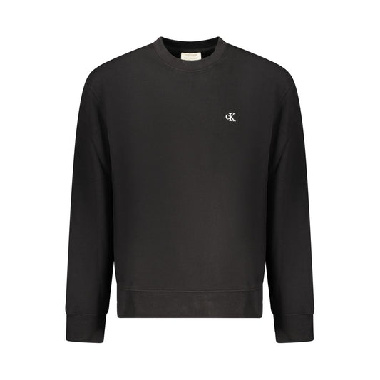 Calvin Klein Black Cotton Men Sweater