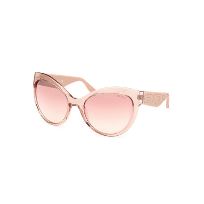 Guess Beige Resin Sunglasses