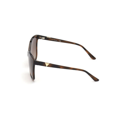 Guess Brown Resin Sunglasses