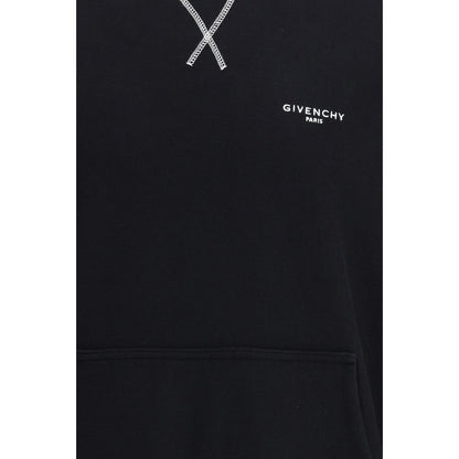 Givenchy Black Cotton Sweatshirt