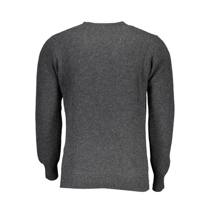 North Sails Grigio Wool Men Sweater