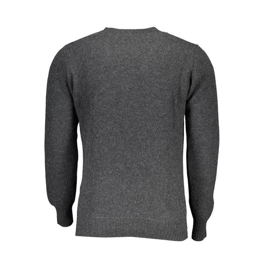 North Sails Grigio Wool Men Sweater
