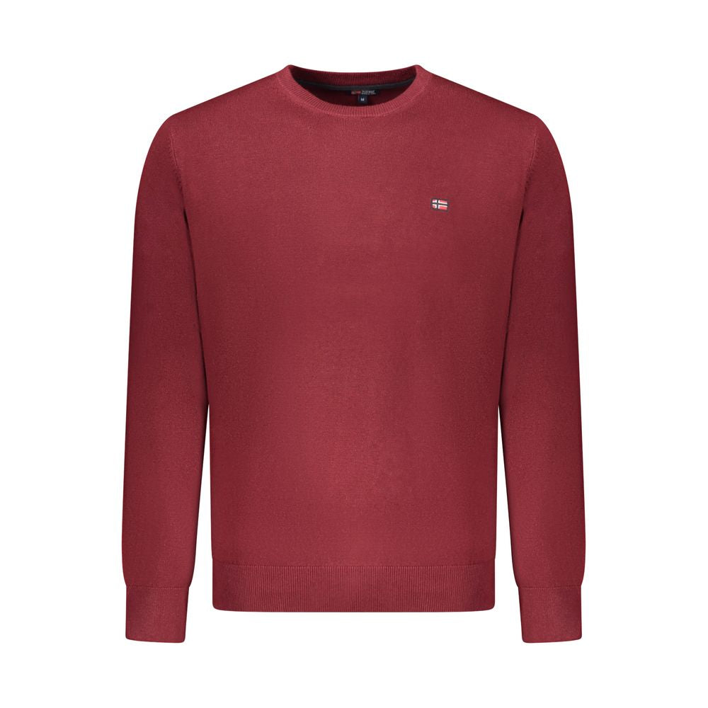 Norway 1963 Red Polyester Sweater