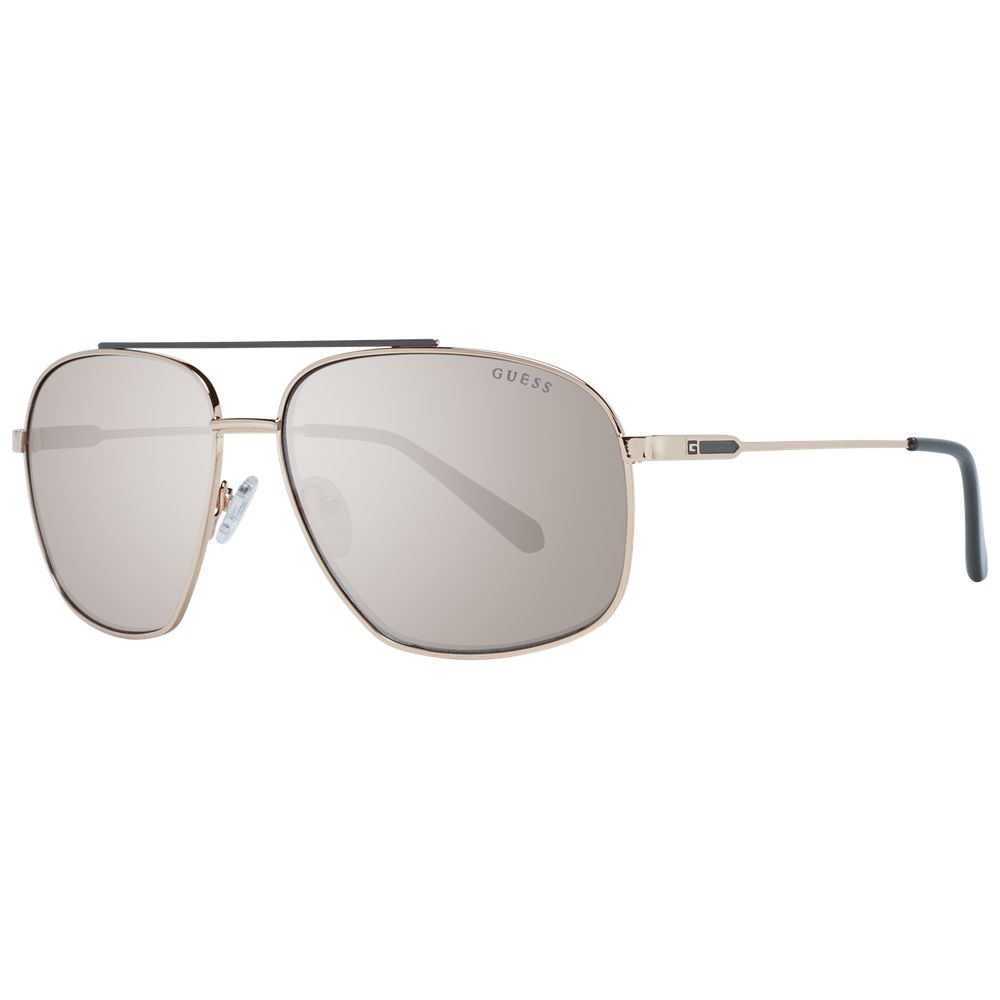 Guess Gold Metal Sunglasses