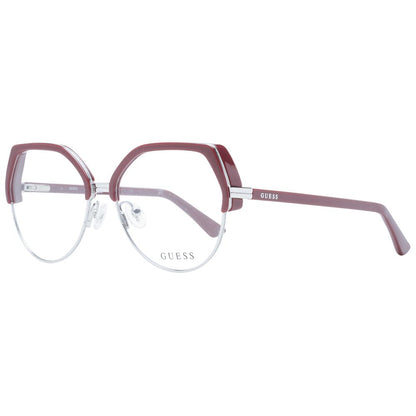 Guess Burgundy Plastic Glasses (Frames)