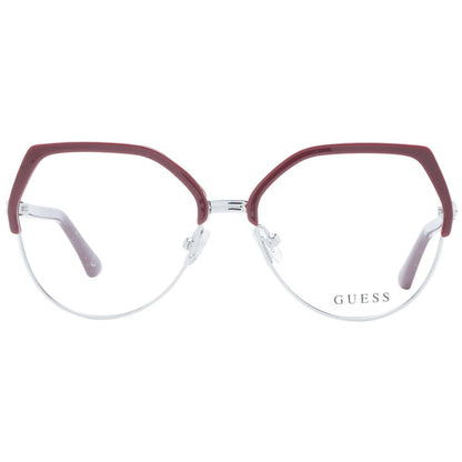Guess Burgundy Plastic Glasses (Frames)