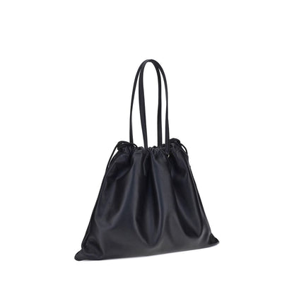 Jimmy Choo Black Calf Leather Bos Taurus Shoulder Bag