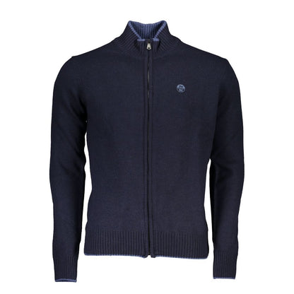 North Sails Blue Poliammide Men Cardigan