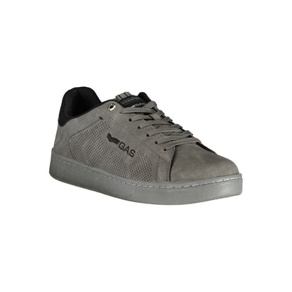 Gas Grigio Polyurethane Men Sneaker