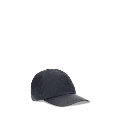Fendi Blue Polyamide Cap (Baseball Hat)