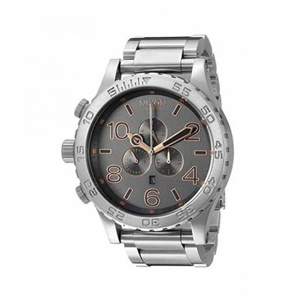 Nixon 51-30 Grey Rose Gold Tone Dial Men's Watch A083-2064