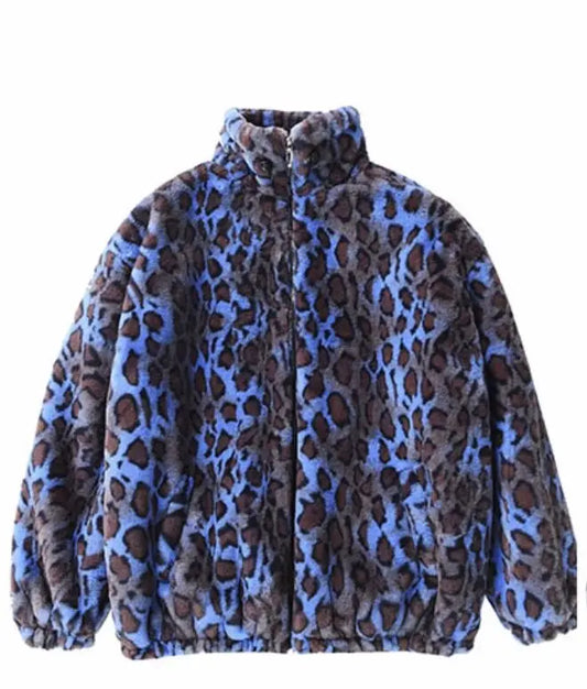 Women’s Warm Lamb Hair Short Jacket Plus Size