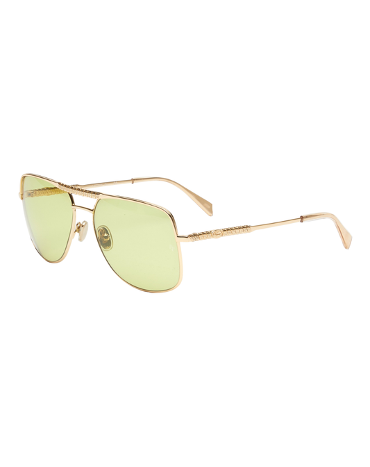 Lacoste x Ricky Regal Gold Limited Edition Unisex Sunglasses - L239S/58/GOLD