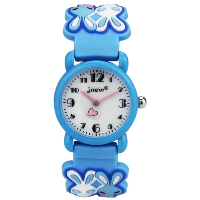 Children's Waterproof Transparent Quartz Watch