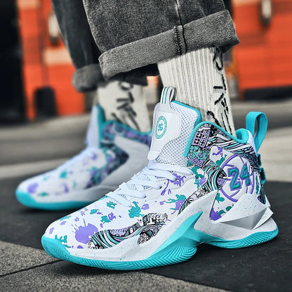 Basketball Shoes Breathable Confortable Sports Shoes Training Athletic Basketball Sneakers Men New Basketball Shoes 3 Colors