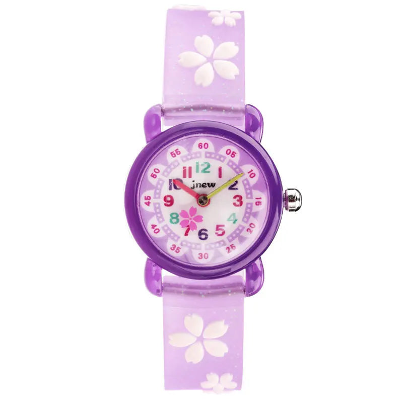 Children's Waterproof Transparent Quartz Watch