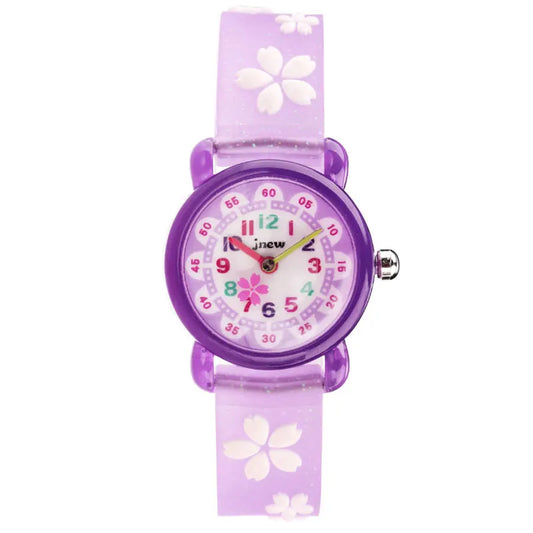 Children's Waterproof Transparent Quartz Watch