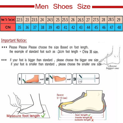 Ankle Boots for Men Summer Outdoor Platform Men Boots