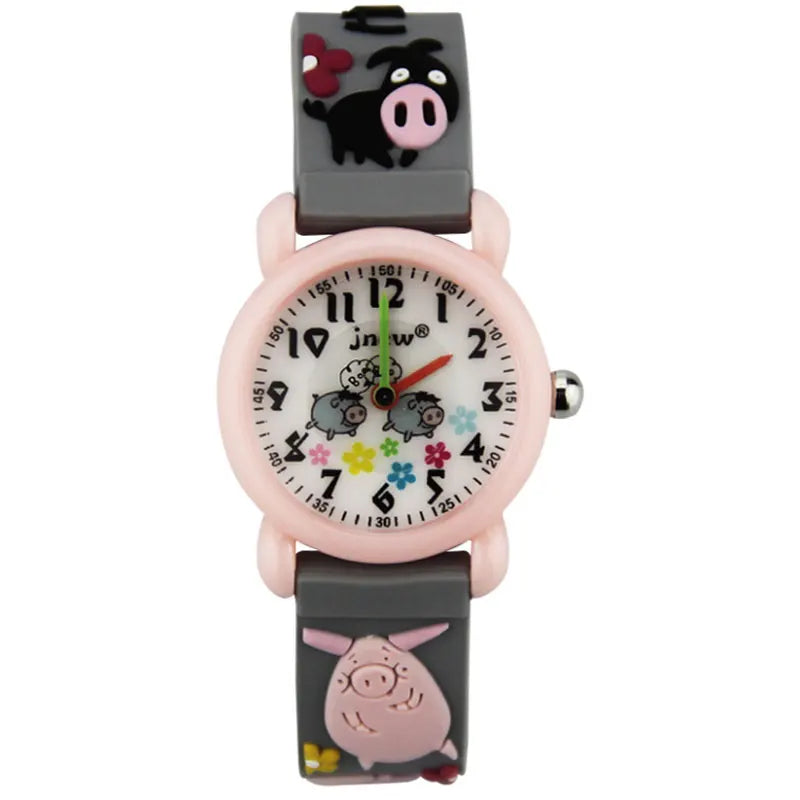 Children's Waterproof Transparent Quartz Watch