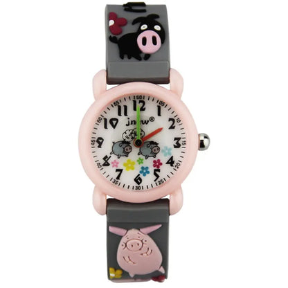 Children's Waterproof Transparent Quartz Watch