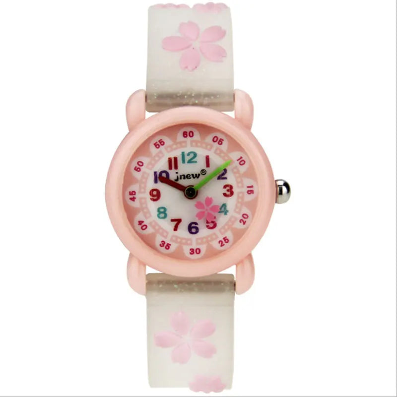 Children's Waterproof Transparent Quartz Watch