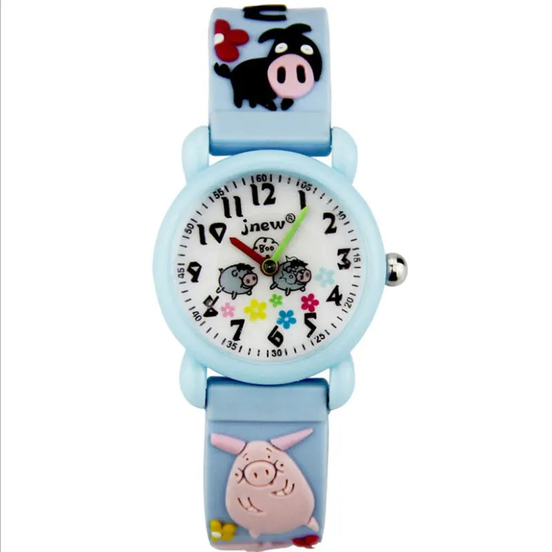 Children's Waterproof Transparent Quartz Watch