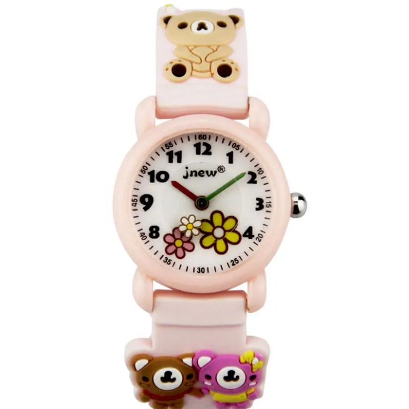 Children's Waterproof Transparent Quartz Watch