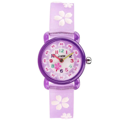 Children's Waterproof Transparent Quartz Watch