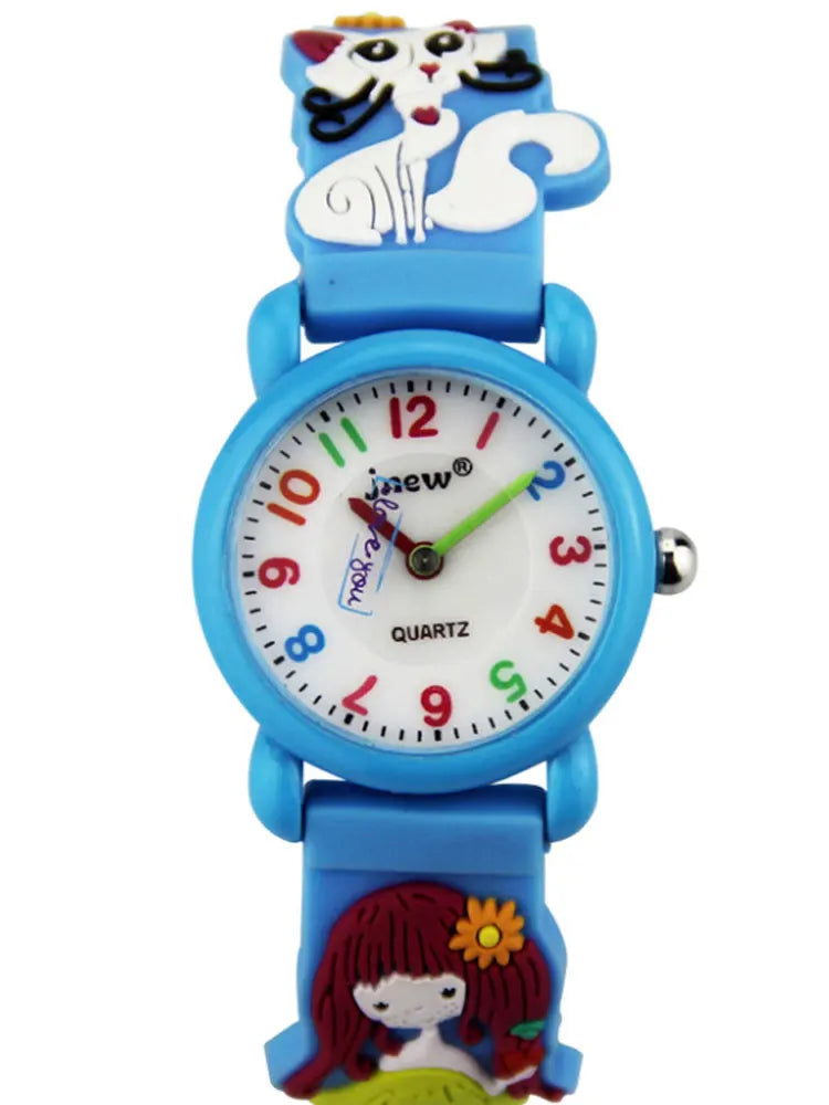Children's Waterproof Transparent Quartz Watch